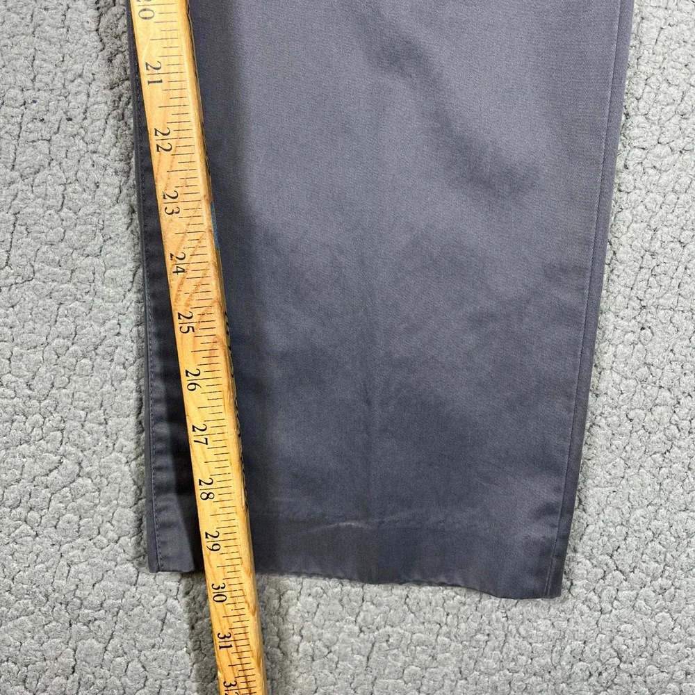 Bonobos Friday Weekday Warrior Straight Leg Chino Dress Pants Grey Mens 33